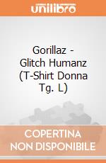 Gorillaz - Glitch Humanz (T-Shirt Donna Tg. L) gioco