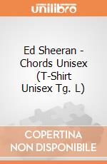 Ed Sheeran - Chords Unisex (T-Shirt Unisex Tg. L) gioco
