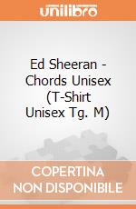 Ed Sheeran - Chords Unisex (T-Shirt Unisex Tg. M) gioco