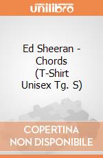 Ed Sheeran - Chords (T-Shirt Unisex Tg. S) gioco