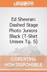 Ed Sheeran: Dashed Stage Photo Juniors Black (T-Shirt Unisex Tg. S) gioco