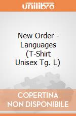 New Order - Languages (T-Shirt Unisex Tg. L) gioco