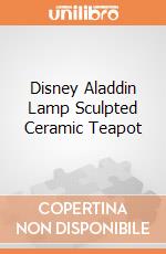 Disney Aladdin Lamp Sculpted Ceramic Teapot gioco di Vandor