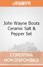 John Wayne Boots Ceramic Salt & Pepper Set gioco di Vandor