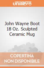 John Wayne Boot 18 Oz. Sculpted Ceramic Mug gioco di Vandor