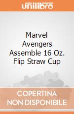 Marvel Avengers Assemble 16 Oz. Flip Straw Cup gioco di Vandor