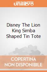 Disney The Lion King Simba Shaped Tin Tote gioco di Vandor