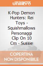 K-Pop Demon Hunters: Rei Toys - Squishmallows Personaggi Clip On 10 Cm - Sussie giochi
