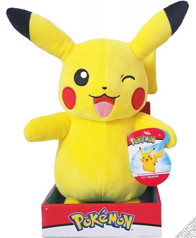 Peluche Pokemon Pikachu Serie 4 30cm gioco di PLH