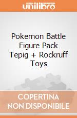 Pokemon Battle Figure Pack Tepig + Rockruff Toys gioco