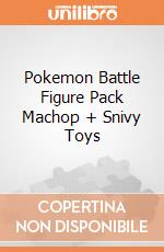 Pokemon Battle Figure Pack Machop + Snivy Toys gioco