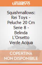 Squishmallows: Rei Toys - Peluche 20 Cm Serie 8 - Belinda L'Orsetto Verde Acqua giochi