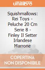 Squishmallows: Rei Toys - Peluche 20 Cm Serie 8 - Finley Il Setter Irlandese Marrone giochi