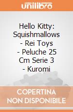 Hello Kitty: Squishmallows - Rei Toys - Peluche 25 Cm Serie 3 - Kuromi giochi
