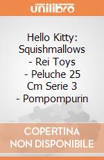 Hello Kitty: Squishmallows - Rei Toys - Peluche 25 Cm Serie 3 - Pompompurin giochi