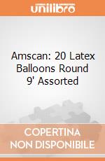 Amscan: 20 Latex Balloons Round 9