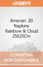 Amscan: 20 Napkins Rainbow & Cloud 25X25Cm giochi