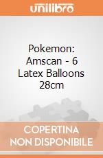Pokemon: Amscan - 6 Latex Balloons 28cm gioco