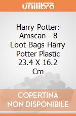 Harry Potter: Amscan - 8 Loot Bags Harry Potter Plastic 23.4 X 16.2 Cm gioco