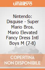Nintendo: Disguise - Super Mario Bros. Mario Elevated Fancy Dress Intl Boys M (7-8) giochi