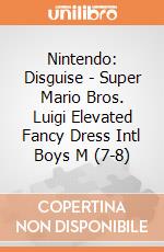 Nintendo: Disguise - Super Mario Bros. Luigi Elevated Fancy Dress Intl Boys M (7-8) giochi