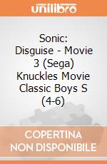 Sonic: Disguise - Movie 3 (Sega) Knuckles Movie Classic Boys S (4-6) giochi