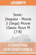 Sonic: Disguise - Movie 3 (Sega) Movie Classic Boys M (7-8) giochi