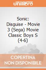 Sonic: Disguise - Movie 3 (Sega) Movie Classic Boys S (4-6) giochi