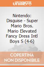 Nintendo: Disguise - Super Mario Bros. Mario Elevated Fancy Dress Intl Boys S (4-6) giochi