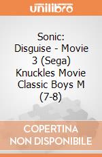 Sonic: Disguise - Movie 3 (Sega) Knuckles Movie Classic Boys M (7-8) giochi
