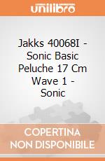 Jakks 40068I - Sonic Basic Peluche 17 Cm Wave 1 - Sonic