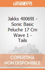 Jakks 40069I - Sonic Basic Peluche 17 Cm Wave 1 - Tails gioco di Jakks
