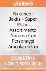 Nintendo: Jakks - Super Mario Assortimento Diorama Con Personaggi Articolati 6 Cm gioco