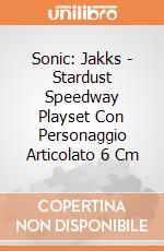 Sonic: Jakks - Stardust Speedway Playset Con Personaggio Articolato 6 Cm gioco