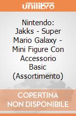 Nintendo: Jakks - Super Mario Galaxy - Mini Figure Con Accessorio Basic (Assortimento) giochi