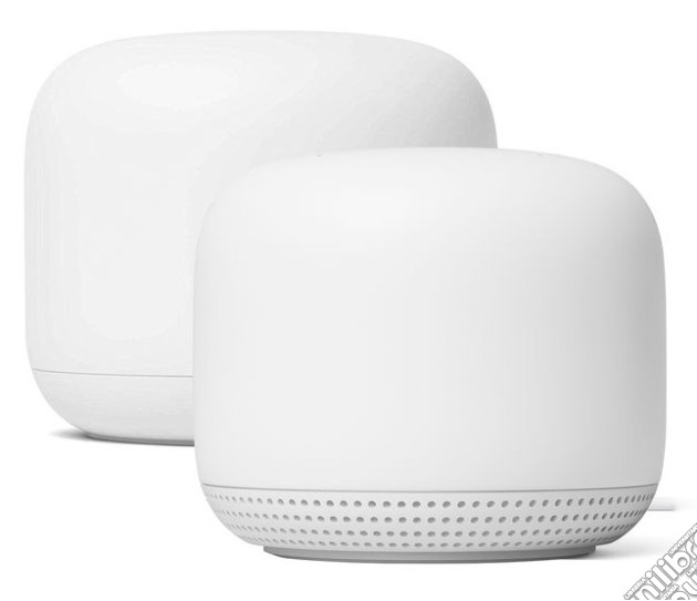 Google Nest Wifi Router + Point Bianco gioco di AVOC