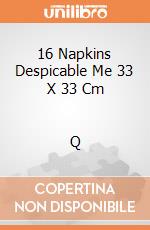 16 Napkins Despicable Me 33 X 33 Cm             Q gioco