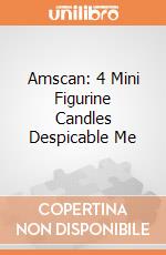 Amscan: 4 Mini Figurine Candles Despicable Me gioco