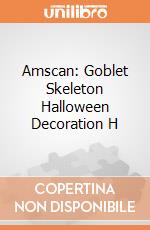 Amscan: Goblet Skeleton Halloween Decoration H giochi