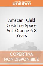 Amscan: Child Costume Space Suit Orange 6-8 Years gioco