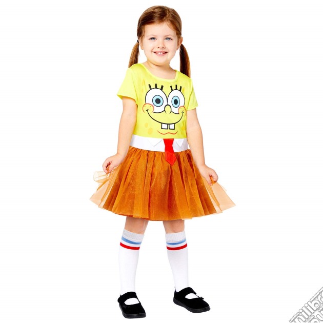 Child Costume Spongebob Girlsage 4-6 Years gioco