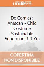 Dc Comics: Amscan - Child Costume Sustainable Superman 3-4 Yrs gioco