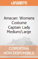 Amscan: Womens Costume Captain Lady Medium/Large gioco