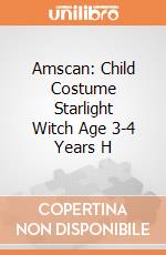 Amscan: Child Costume Starlight Witch Age 3-4 Years H gioco