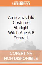Child Costume Starlight Witch Age 6-8 Years H gioco