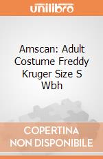 Amscan: Adult Costume Freddy Kruger Size S Wbh gioco