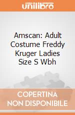 Amscan: Adult Costume Freddy Kruger Ladies Size S Wbh gioco