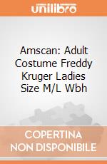 Amscan: Adult Costume Freddy Kruger Ladies Size M/L Wbh gioco