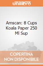Amscan: 8 Cups Koala Paper 250 Ml Sup gioco