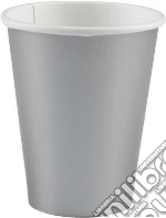 Amscan: 8 Cups Silver Paper 250 Ml Sup giochi